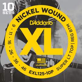 D'Addario EXL Nickel (10 Set Pack)