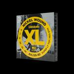 D'Addario EXL125-3D Nickel Wound Electric Guitar Strings, Super Light Top/Regular Bottom, 09-46, 3 Sets Product Image
