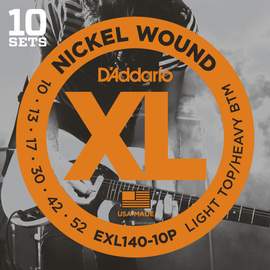 D'Addario EXL Nickel (10 Set Pack)