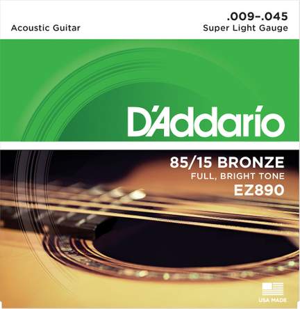 D'Addario: 85/15 Bronze