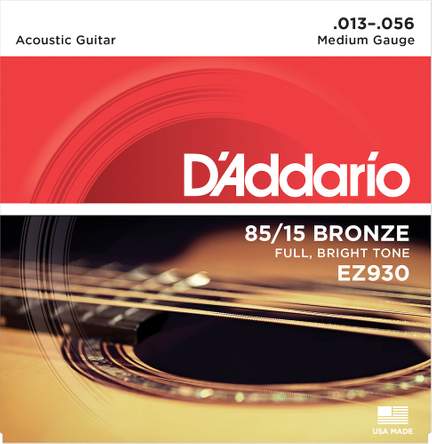 D'Addario: 85/15 Bronze
