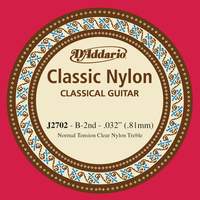 D'Addario J2702  Student Nylon Classical Guitar Single String, Normal Tension, Second String