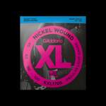 D'Addario EXL170S Nickel Wound Bass Guitar Strings, Light, 45-100, Short Scale Product Image