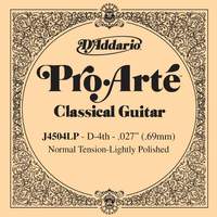 D'Addario J4504LP Pro-Arte Composite Classical Guitar Single String, Normal Tension, Fourth String