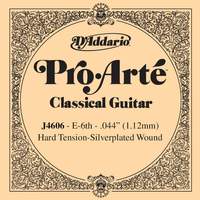 D'Addario J4606 Pro-Arte Nylon Classical Guitar Single String, Hard Tension, Sixth String