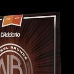 D'Addario NB1047 Nickel Bronze Acoustic Guitar Strings, Extra Light, 10-47 Product Image
