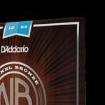 D'Addario NB1253 Nickel Bronze Acoustic Guitar Strings, Light, 12-53 Product Image