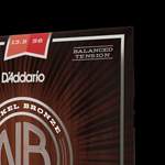 D'Addario NB13556BT Nickel Bronze Acoustic Guitar Strings, Balanced Tension Medium, 13.5-56 Product Image