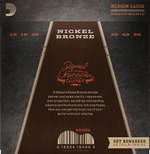 D'Addario NB1656 Nickel Bronze Acoustic Guitar Strings, Resophonic, 16-56 Product Image