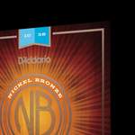 D'Addario NBM1038 Nickel Bronze Mandolin Strings, Light, 10-38 Product Image