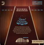 D'Addario NBM1038 Nickel Bronze Mandolin Strings, Light, 10-38 Product Image
