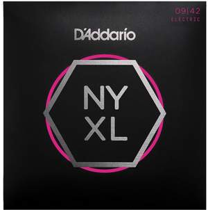 D'Addario NYXL0942 Nickel Wound Electric Guitar Strings, Super Light, 9-42