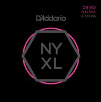 D'Addario NYXL0980 Nickel Wound 8-String Electric Guitar Strings, Super Light, 09-80