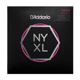 D'Addario NYXL0984SB Nickel Wound Strandberg 8-String Electric Guitar Strings, Super Light, 09-84 