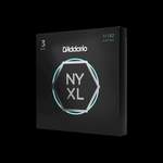 D'Addario NYXL1152 Nickel Wound Electric Guitar Strings, Medium Top / Heavy Bottom, 11-52, 3 Sets Product Image