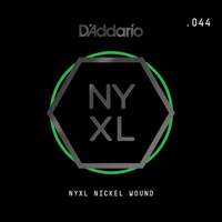 D'Addario NYNW044 NYXL Nickel Wound Electric Guitar Single String, .044