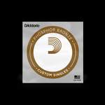 D'Addario PB020 Phosphor Bronze Wound Acoustic Guitar Single String, .020 Product Image