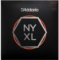 D'Addario NYXL1356W Nickel Wound Electric Guitar Strings, Medium Wound 3rd, 13-56