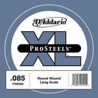 D'Addario PSB085 ProSteels Bass Guitar Single String, Long Scale, .085