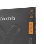 D'Addario XTJ1023 XT Nickel Plated Steel Banjo Strings, Medium, 10-23 Product Image