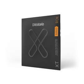 D'Addario XTJ1023 XT Nickel Plated Steel Banjo Strings, Medium, 10-23