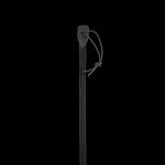 D'Addario 1" Braided Mandolin Strap - Black Product Image