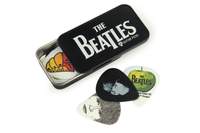 D'Addario Beatles Signature Guitar Pick Tins, Logo, 15 picks