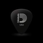 D'Addario Black Celluloid Guitar Picks, 25 pack, Light Product Image