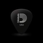 D'Addario Black Celluloid Guitar Picks, 10 pack, Medium  Product Image