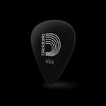 D'Addario Black Celluloid Guitar Picks, 100 pack, Medium  Product Image