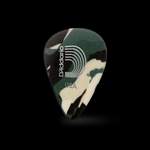 D'Addario Camouflage Celluloid Guitar Picks, 25 pack, Light Product Image