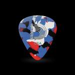 D'Addario Multi-Color Celluloid Guitar Picks, 10 pack, Light Product Image