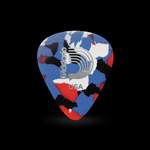 D'Addario Multi-Color Celluloid Guitar Picks, 10 pack, Medium  Product Image