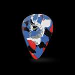 D'Addario Multi-Color Celluloid Guitar Picks, 10 pack, Heavy Product Image