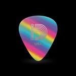 D'Addario Rainbow Celluloid Guitar Picks 100 pack, Light  Product Image