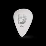 D'Addario White-Color Celluloid Guitar Picks, 25 pack, Heavy Product Image