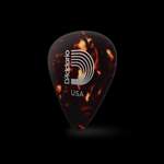 D'Addario Shell-Color Celluloid Guitar Picks, 10 pack, Light Product Image