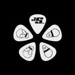 D'Addario Joe Satriani Guitar Picks, White, 10 pack, Light Product Image