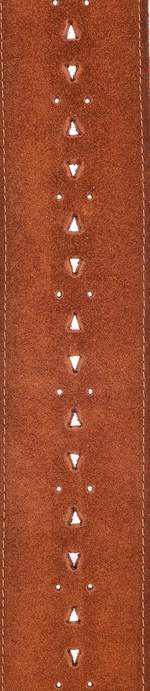 D'Addario Vented Leather Guitar Strap Product Image