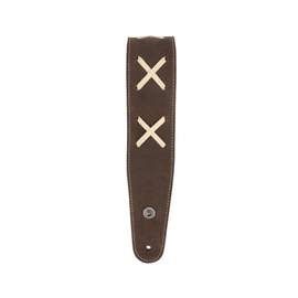 D'Addario 2.5" Leather Strap, Vintage - DG