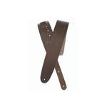 D'Addario Basic Classic Leather Guitar Strap, Brown Product Image