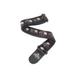 D'Addario Alchemy Guitar Strap, Muted Skulls Product Image
