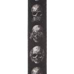 D'Addario Alchemy Guitar Strap, Muted Skulls Product Image