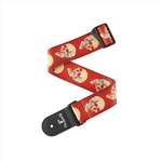 D'Addario Alchemy Guitar Strap, Live Life Skull Product Image