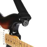D'Addario Auto Lock Guitar Strap, Black Product Image