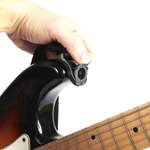 D'Addario Auto Lock Guitar Strap, Black Product Image