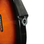 D'Addario Auto Lock Guitar Strap, Black Product Image