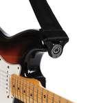 D'Addario Auto Lock Guitar Strap, Black Product Image