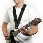 D'Addario Dare Guitar Strap, Black Product Image