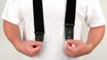D'Addario Dare Guitar Strap, Black Product Image